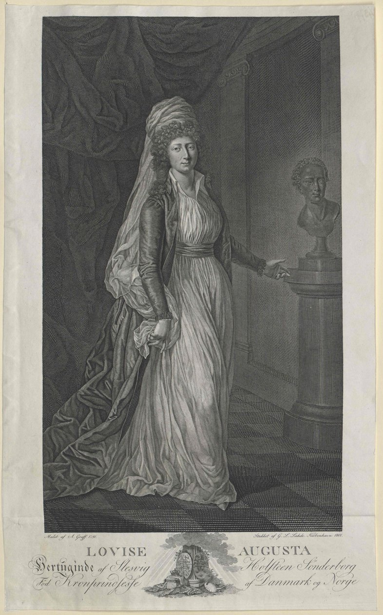 Prinsesse af Danmark Louisa af Artist Unknown