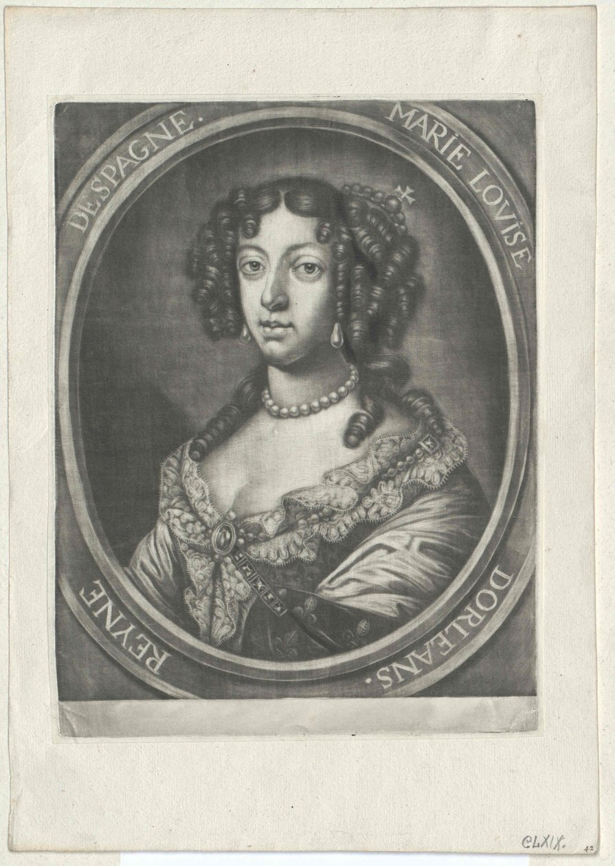 Prinsesse af Orl0061006es Mary Louise (print) af Artist Unknown
