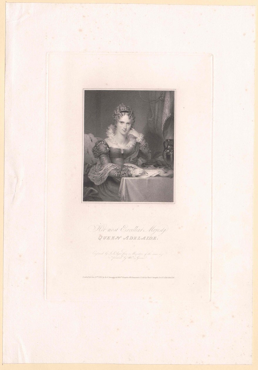 Prinsesse af Sachsen-Meiningen Adelaide af Artist Unknown