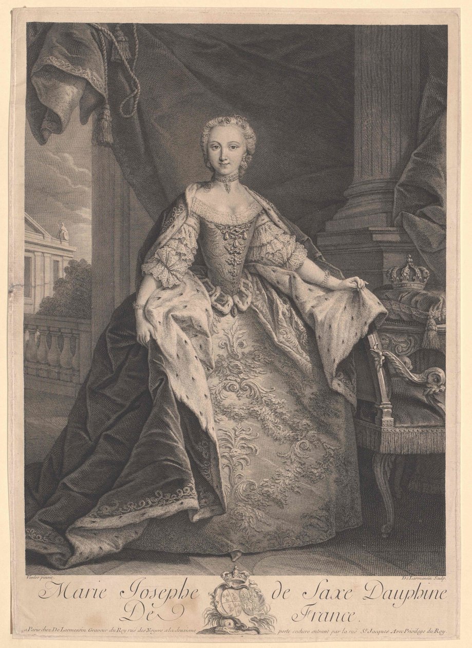 Prinsesse af Sachsen Josefa af Artist Unknown