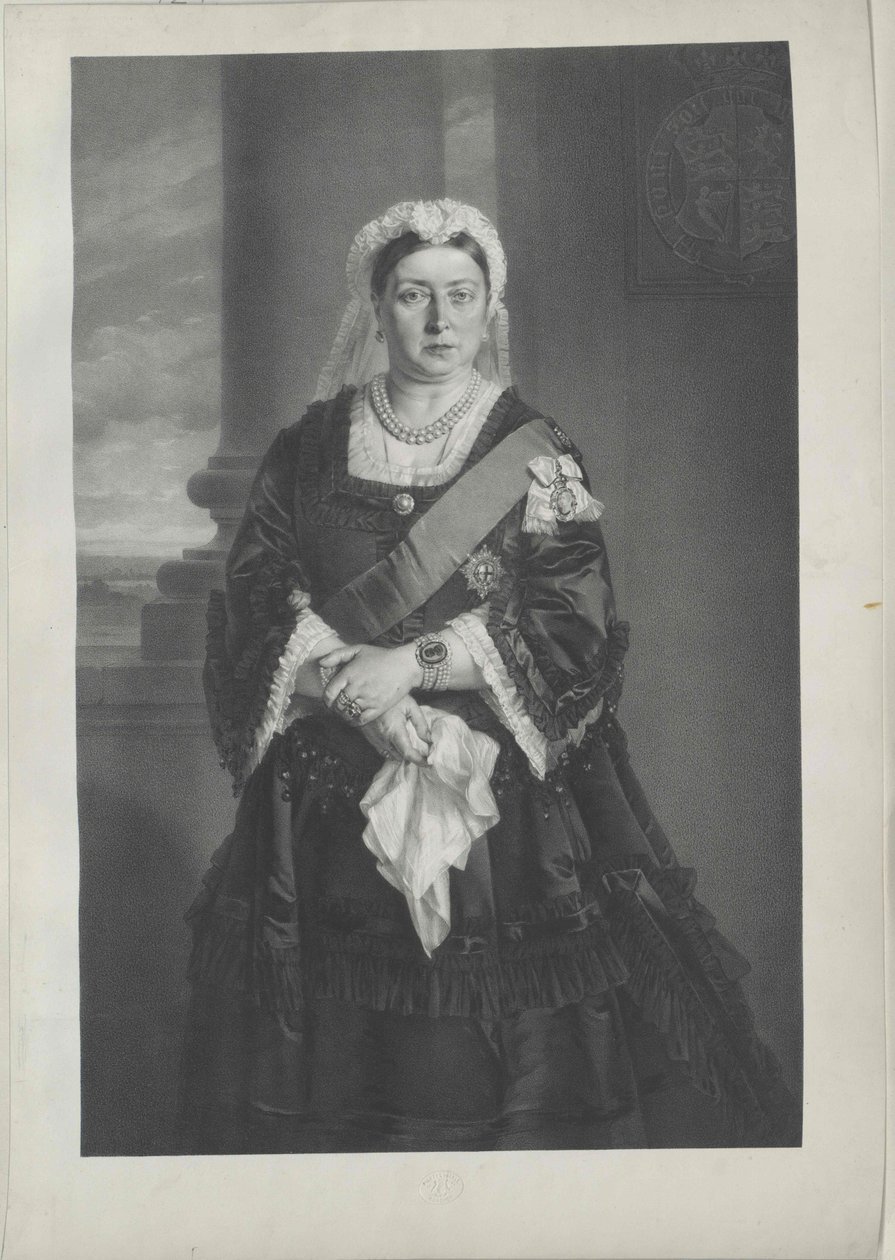 Dronning af Storbritannien Victoria af Artist Unknown