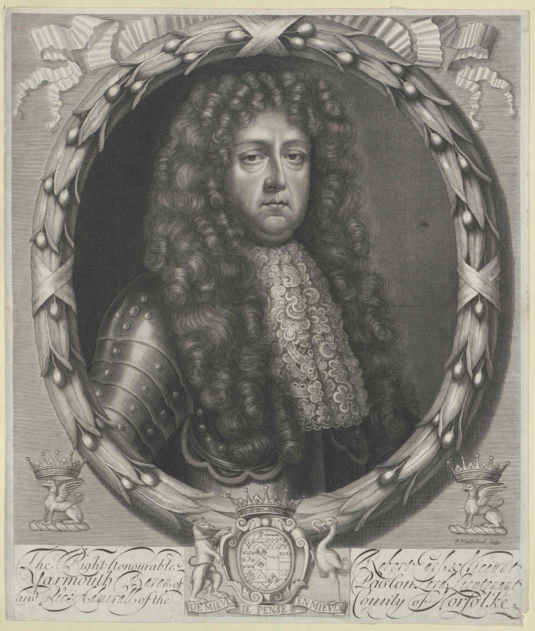 Robert jarl af Yarmouth af Artist Unknown