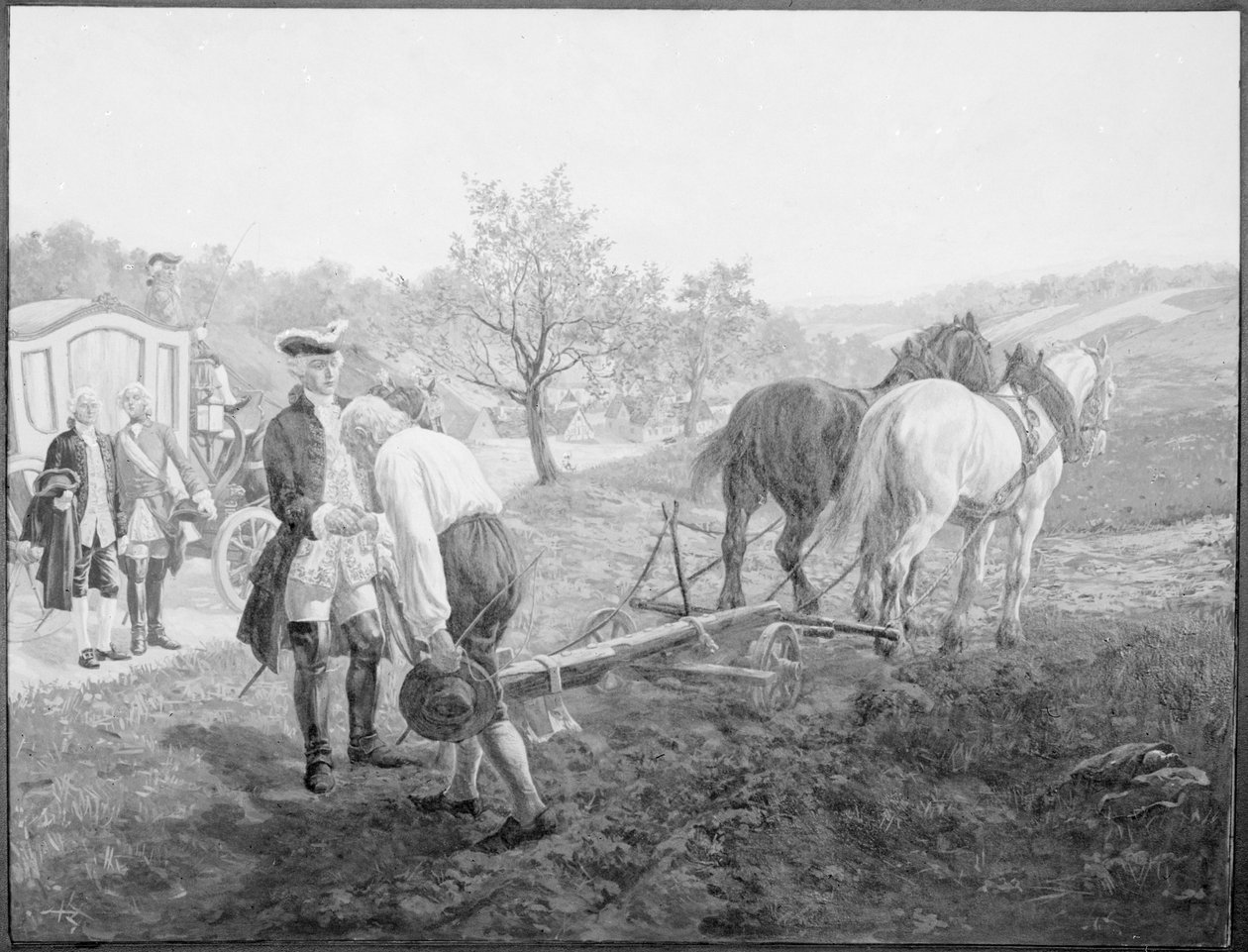 Romersk-tysk kejser +1790 Josef II af Artist Unknown