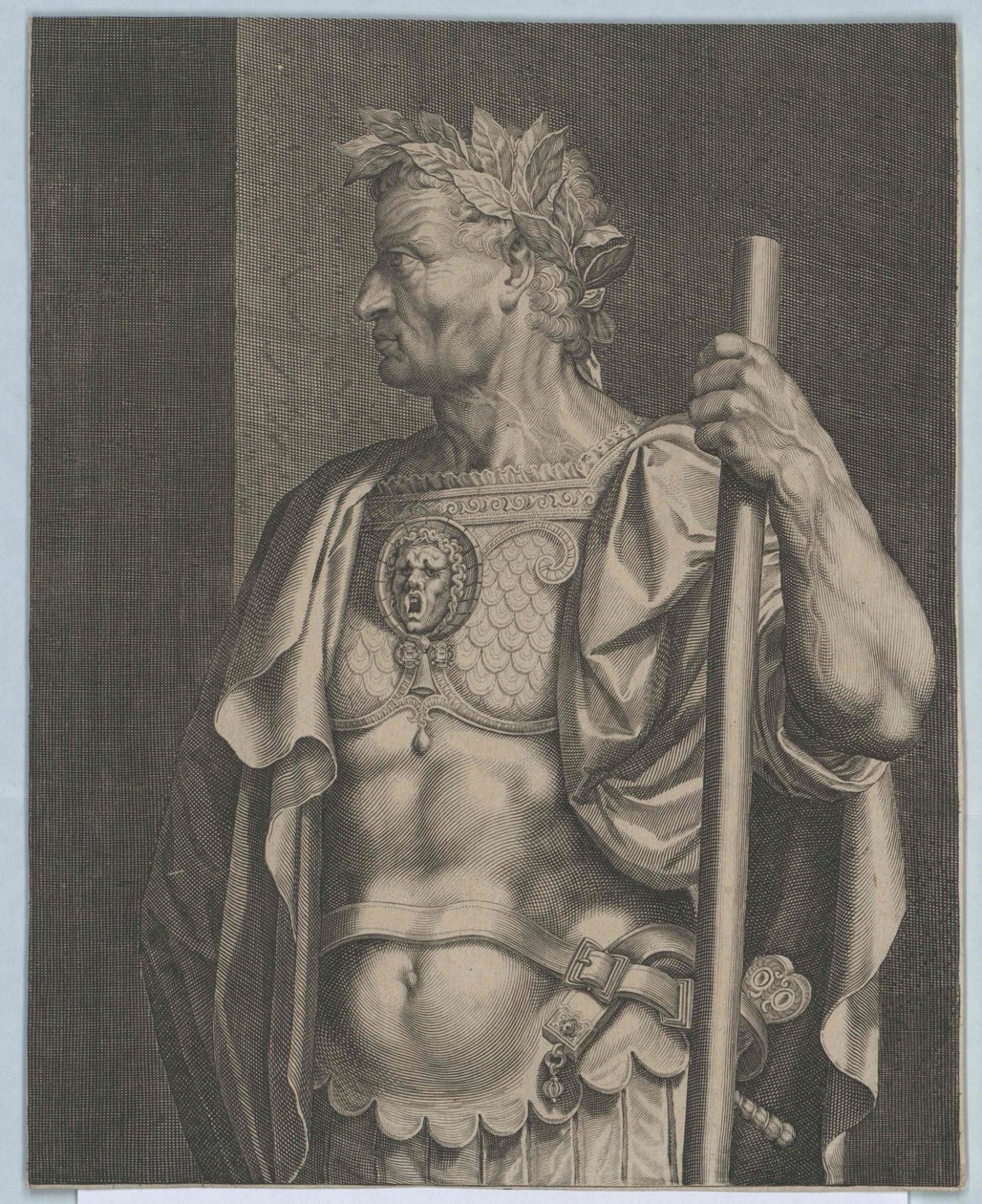 Den romerske kejser Galba af Artist Unknown