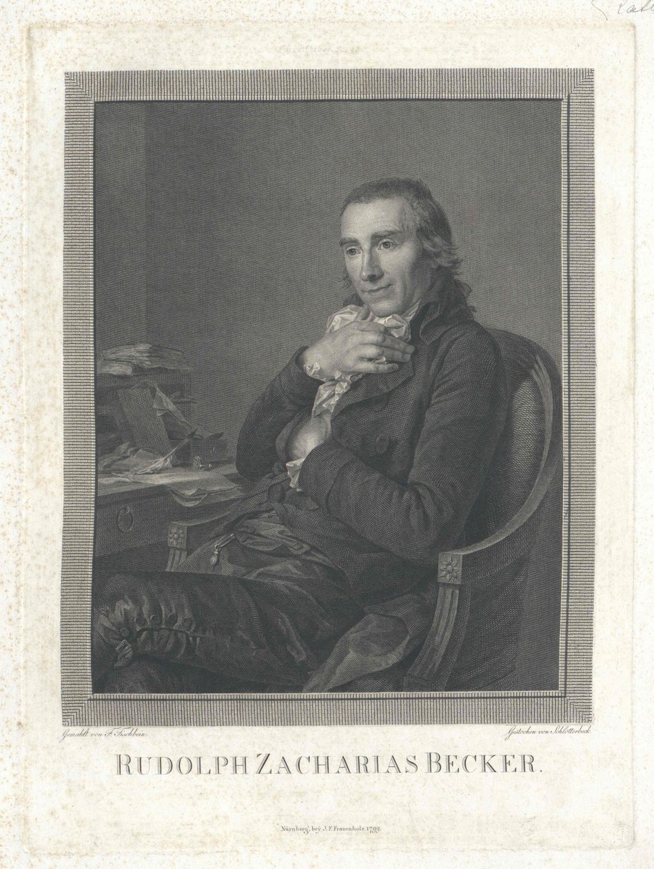 Rudolf Zachariah Becker af Artist Unknown