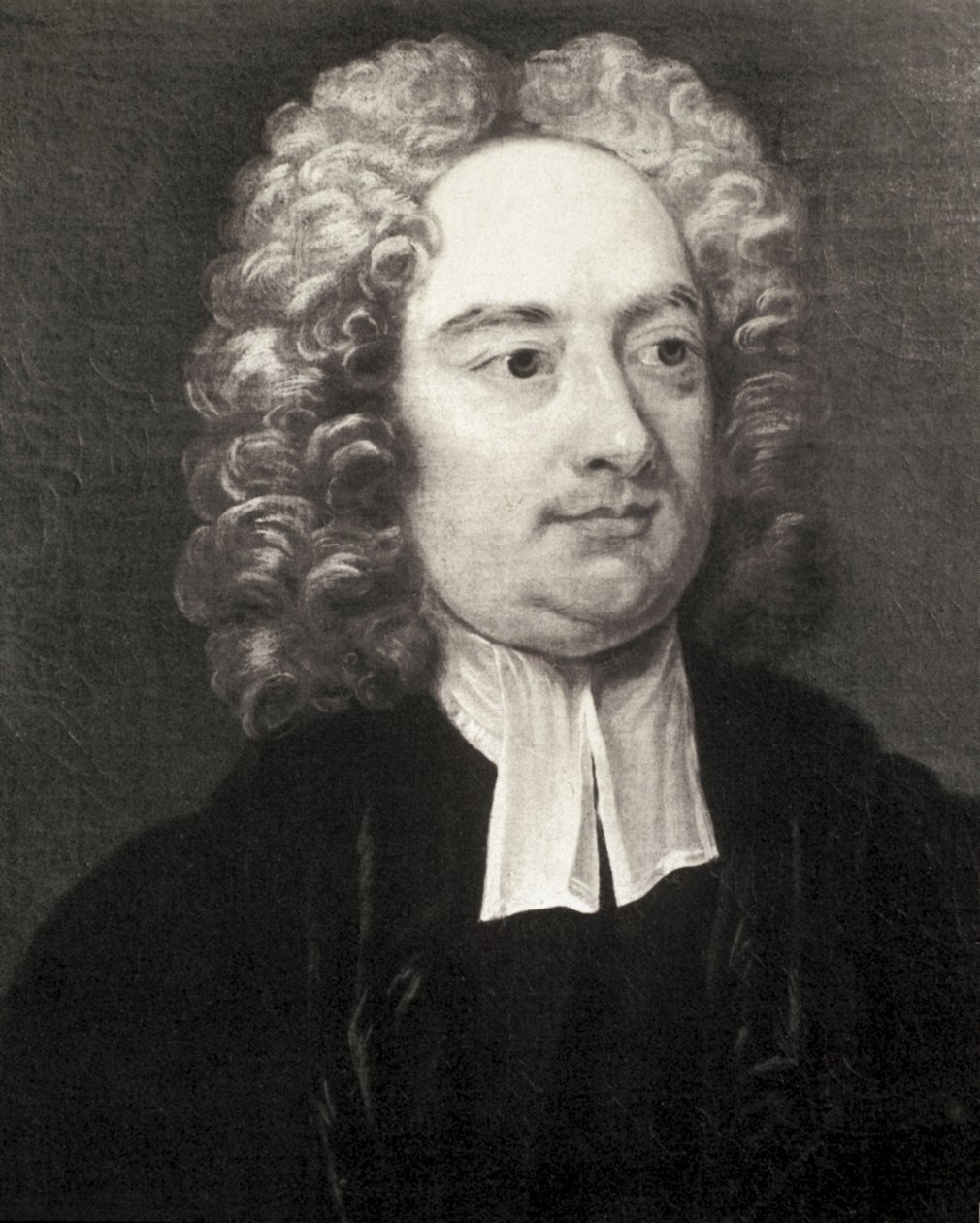 SWIFT, Jonathan (1667-1745). Irsk præst og satirisk forfatter. Portræt som dekan i St. Patrick