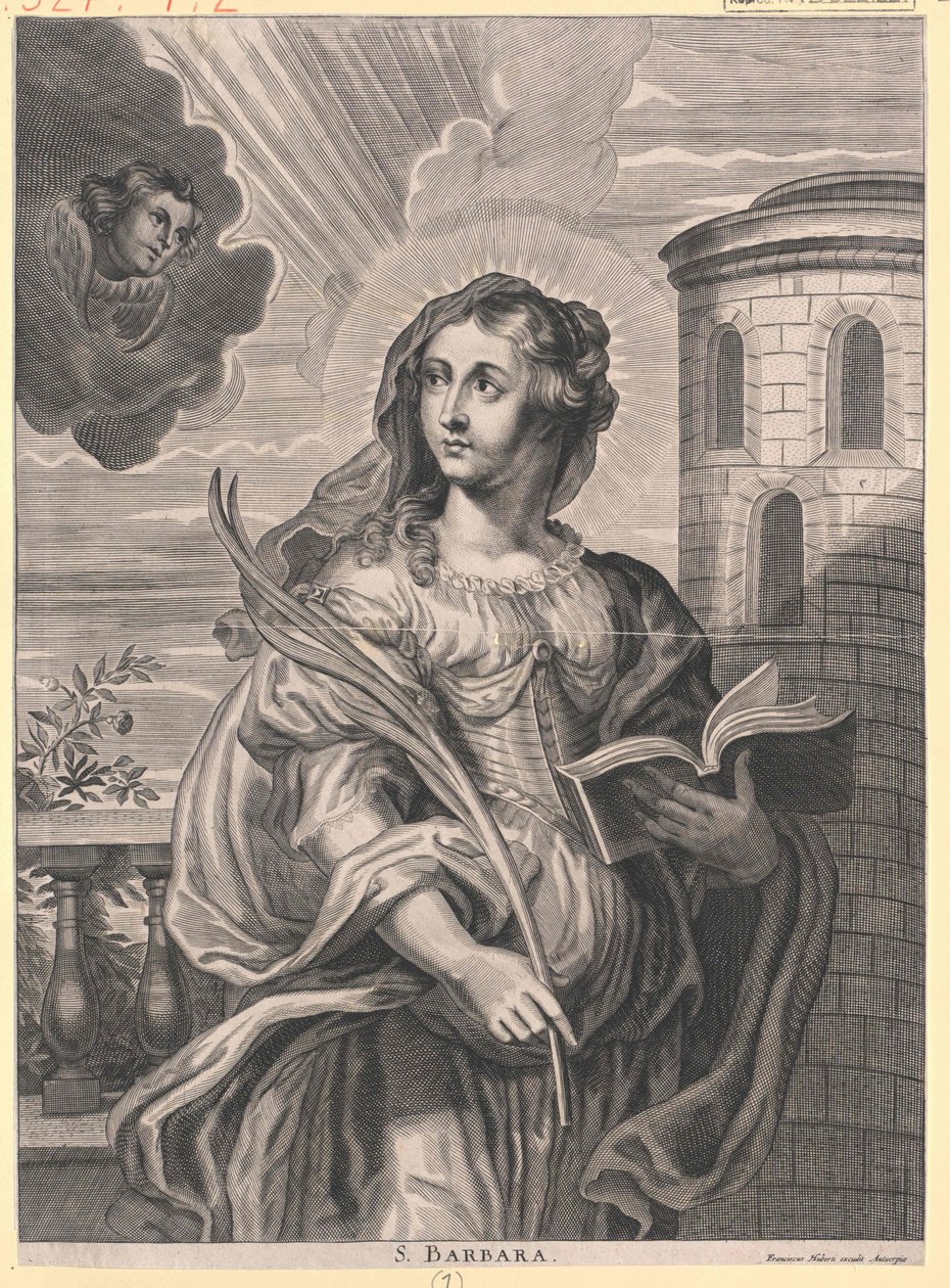 Sankt Barbara af Artist Unknown