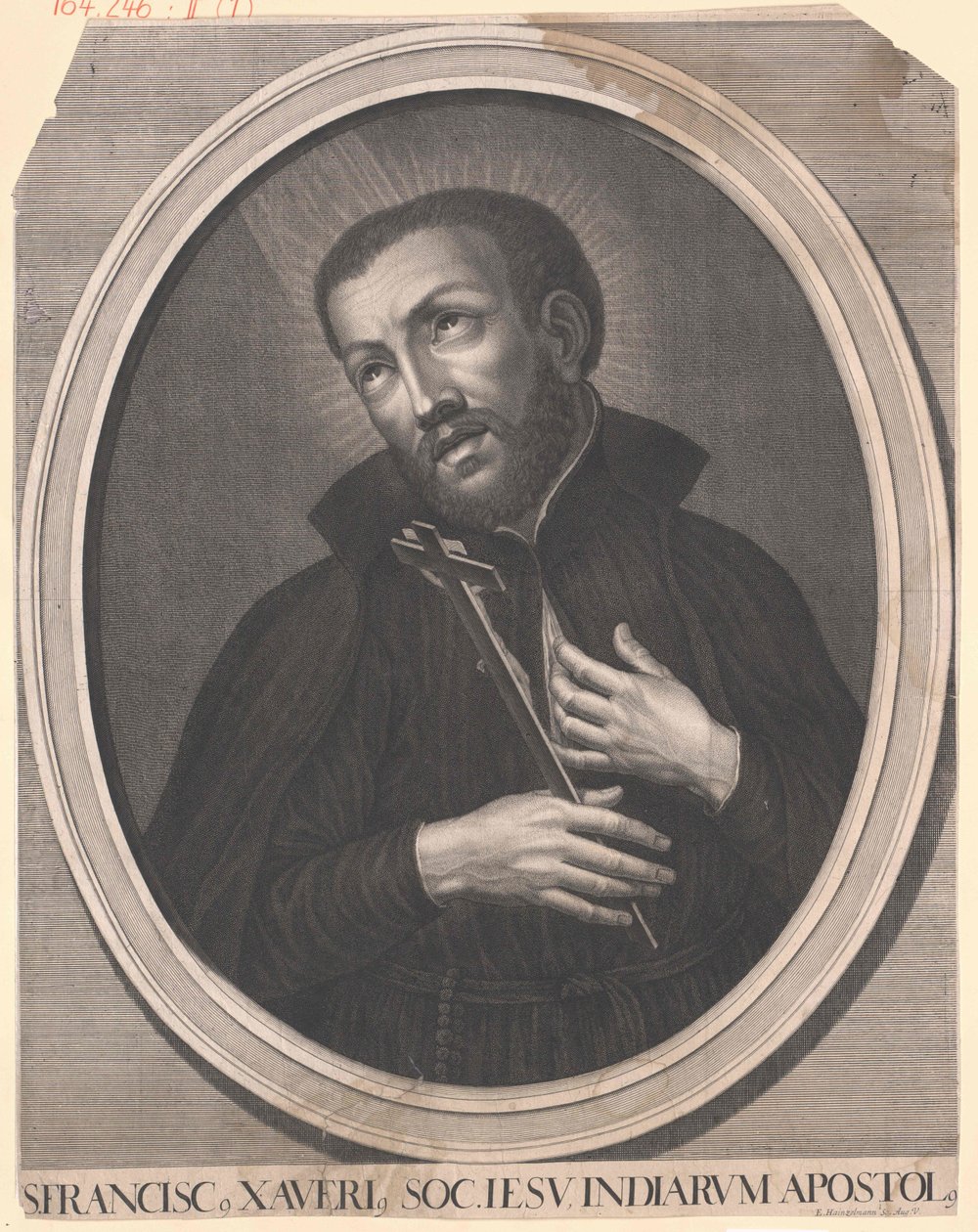 Sankt Francis Xavier af Artist Unknown