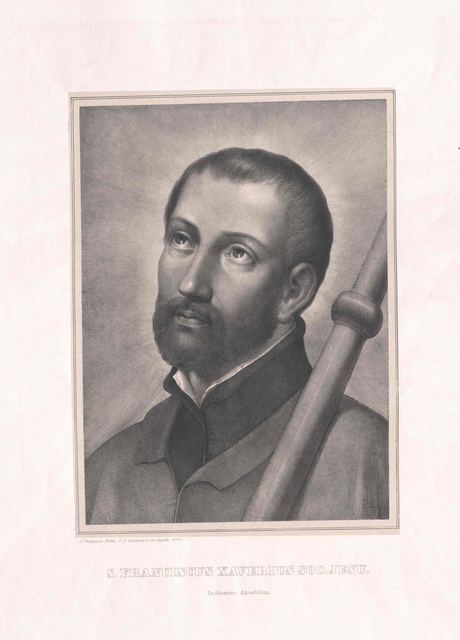 Sankt Francis Xavier af Artist Unknown