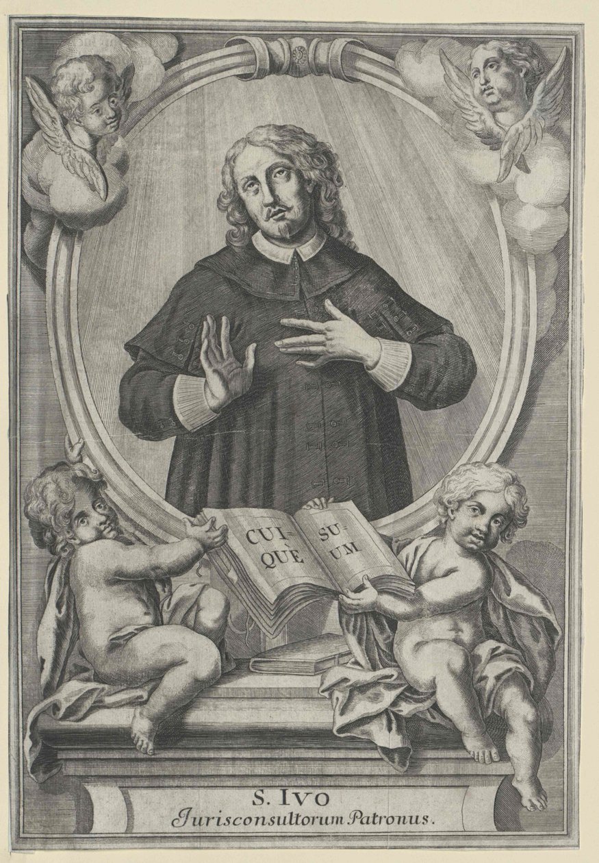 Saint Ivo af Artist Unknown