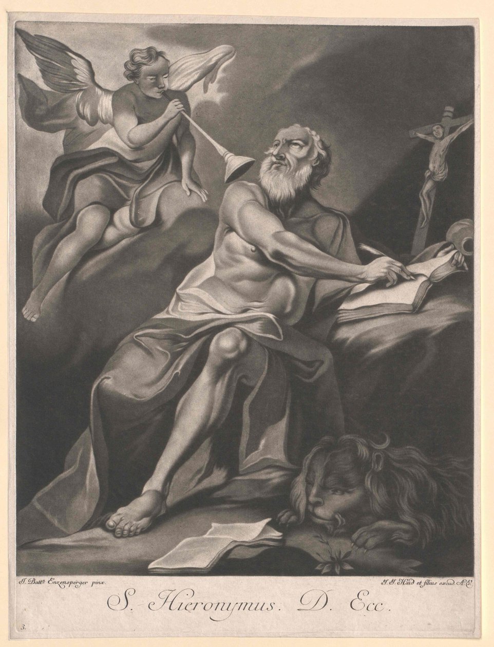 Sankt Jerome af Artist Unknown