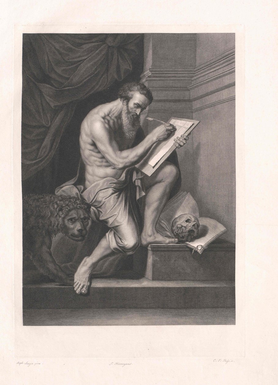 Sankt Jerome af Artist Unknown