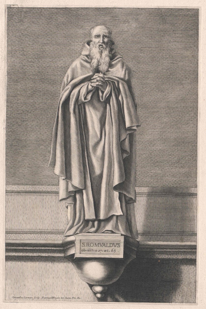 Sankt Romuald af Camaldoli af Artist Unknown