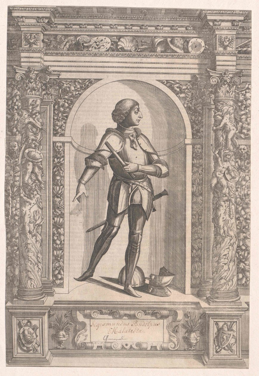 Sigismondo Pandolfo Malatesta af Artist Unknown