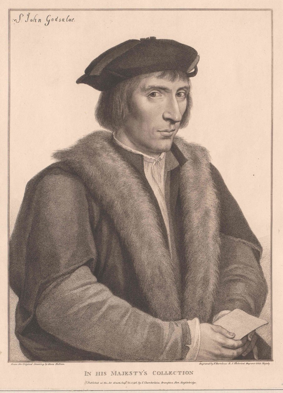 Sir John Godsalve af Artist Unknown