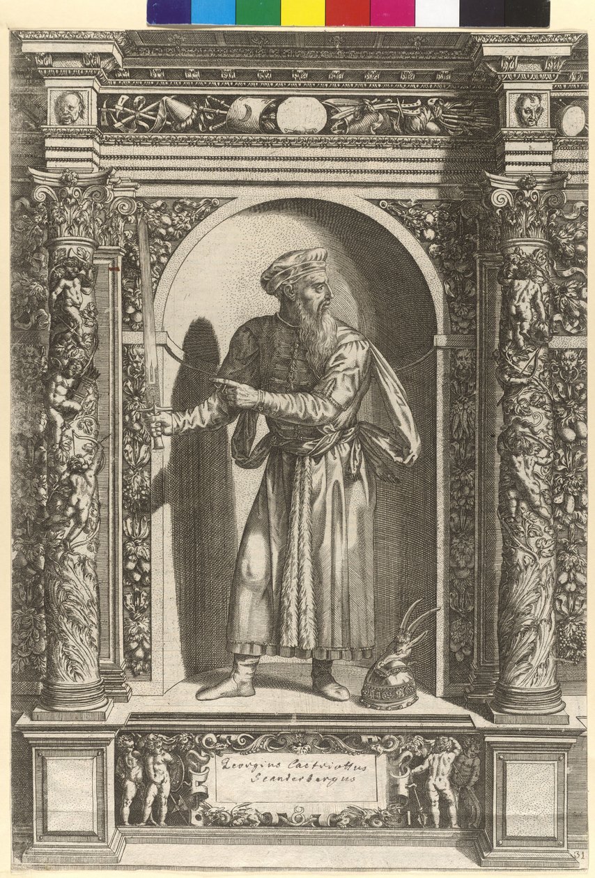 Skanderbeg, af Artist Unknown