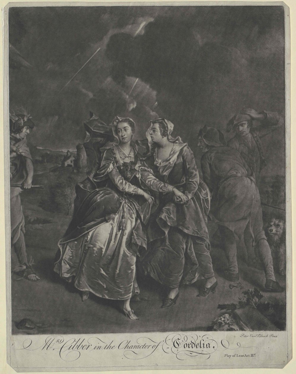 Susanna Maria Cibber af Artist Unknown