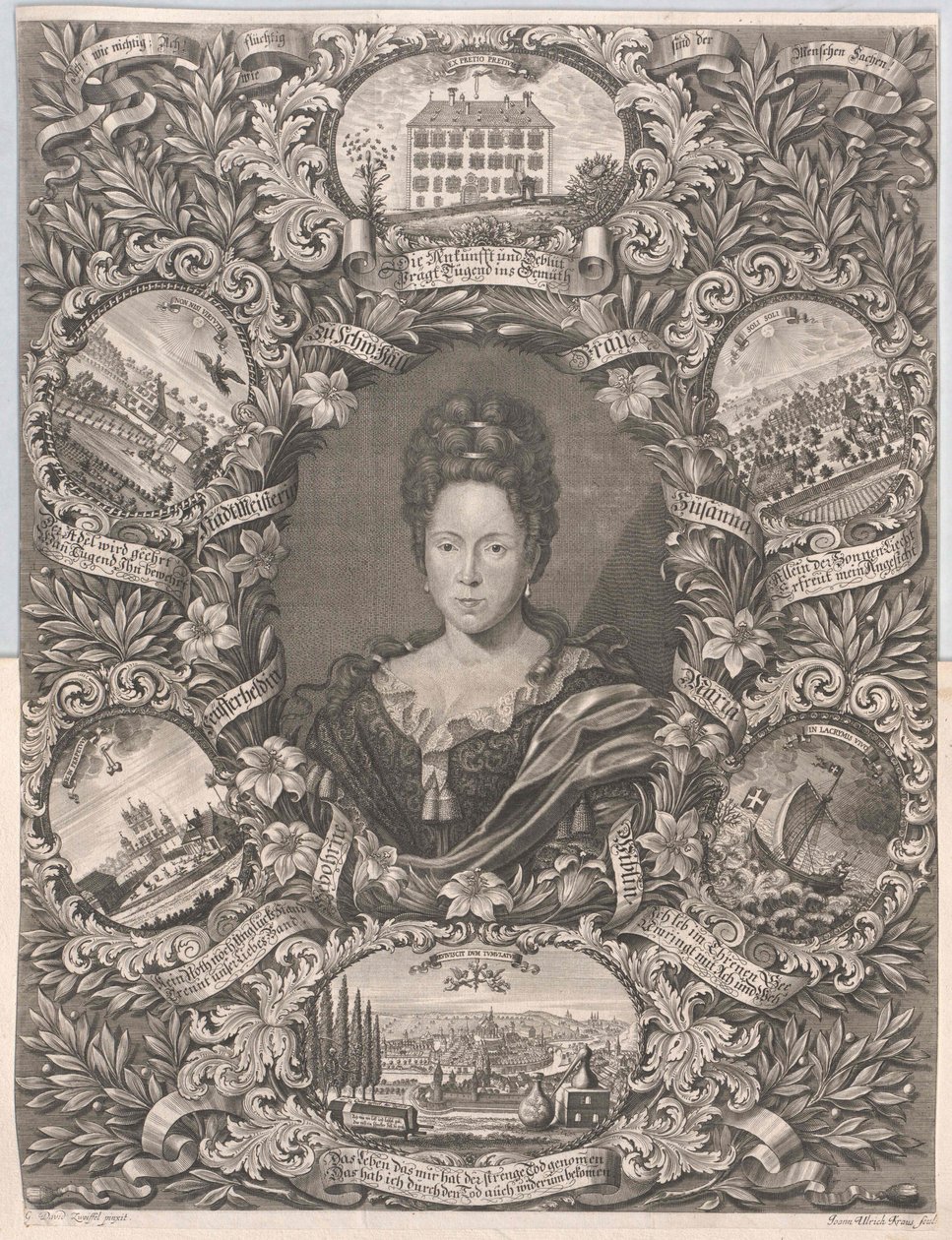 Susanna Maria Seiferheld af Artist Unknown