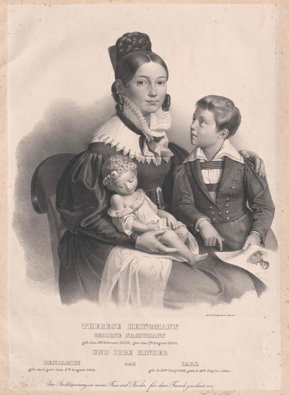Therese Nachtmann af Artist Unknown