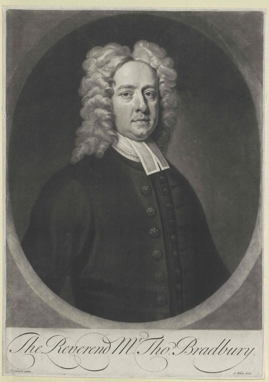 Thomas Bradbury (print) af Artist Unknown