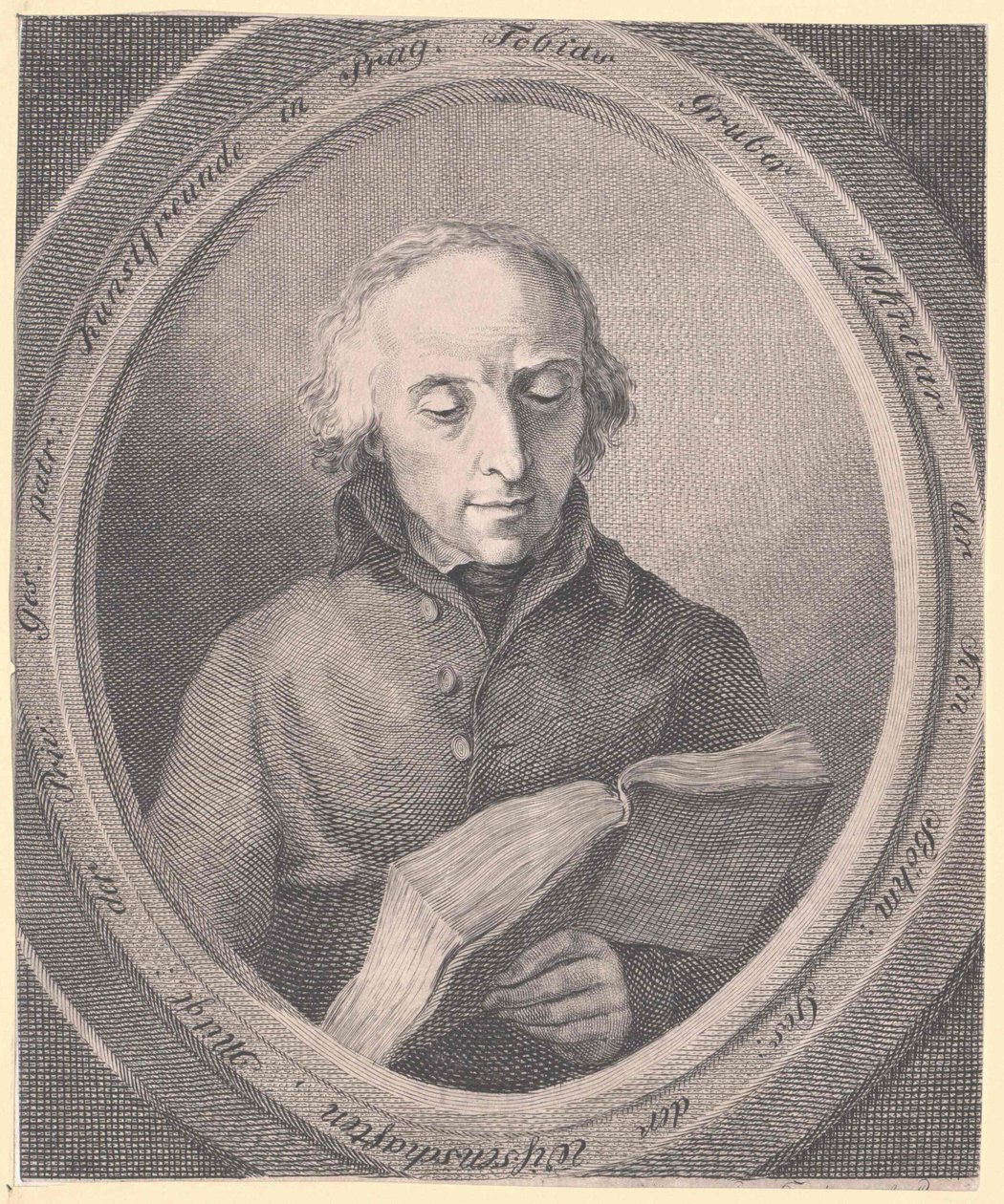Tobias Gruber (print) af Artist Unknown