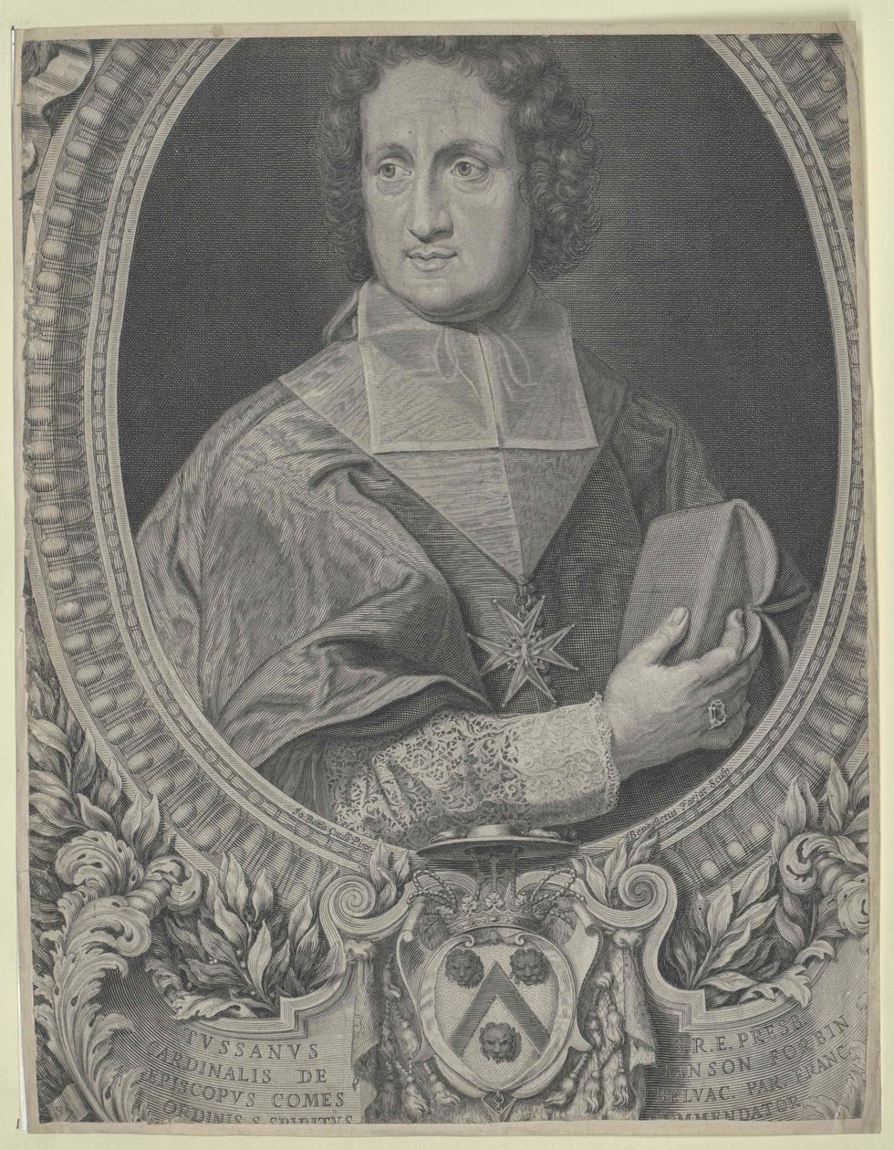 Toussaint de Forbin-Janson (tryk) af Artist Unknown