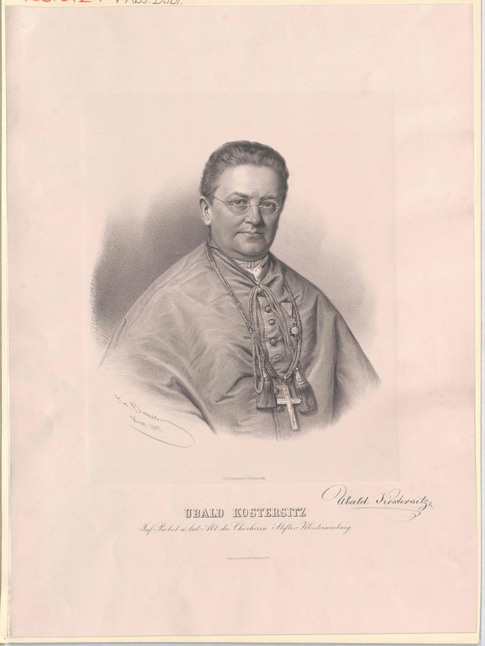 Ubald Kostersitz af Artist Unknown