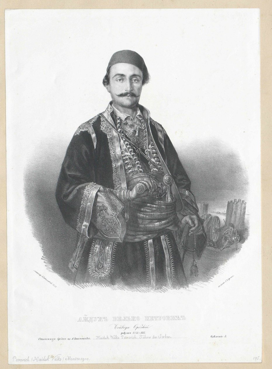 Veljko Petrovic af Artist Unknown