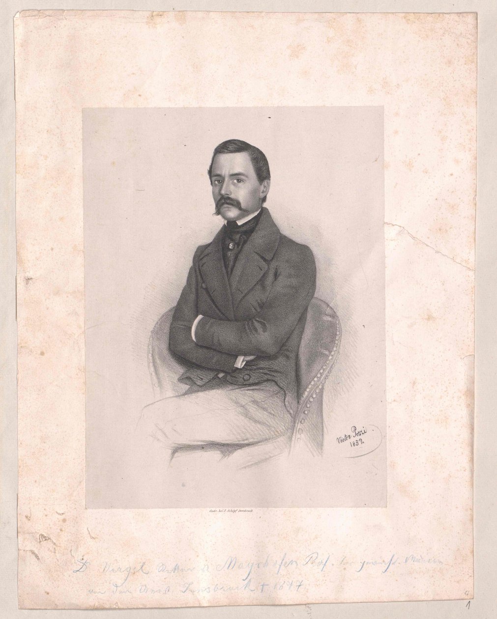 Virgil-ridder fra Mayrhofer af Artist Unknown