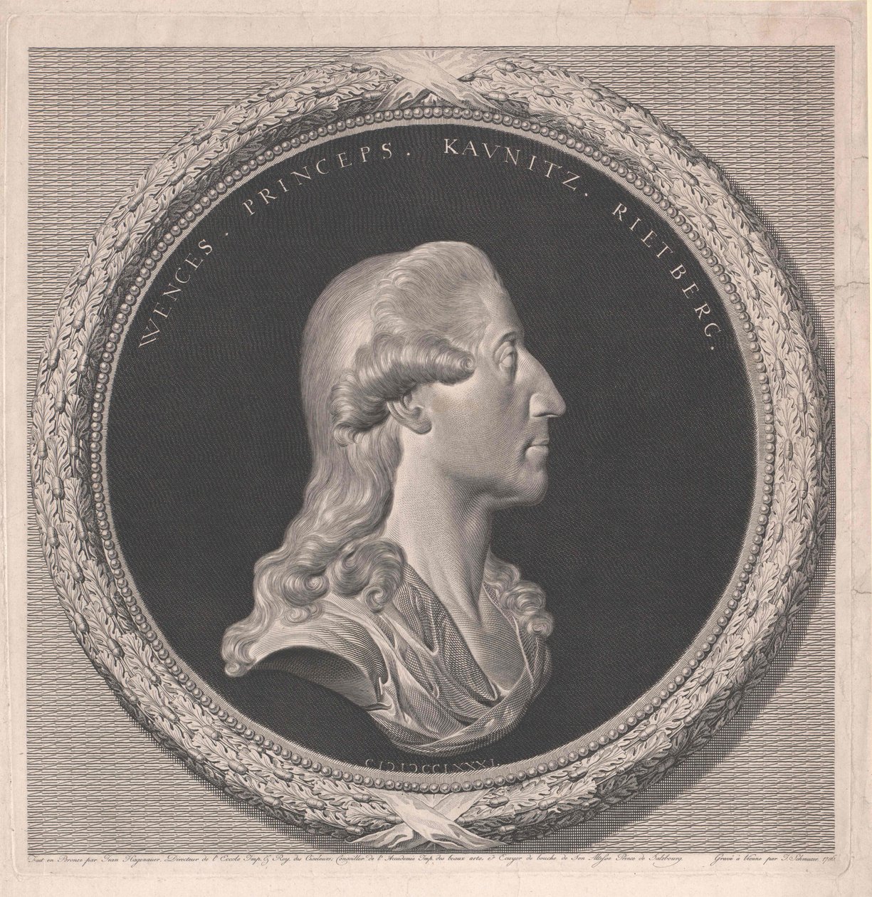 Wenzel Anton greve af Kaunitz-Rietberg af Artist Unknown