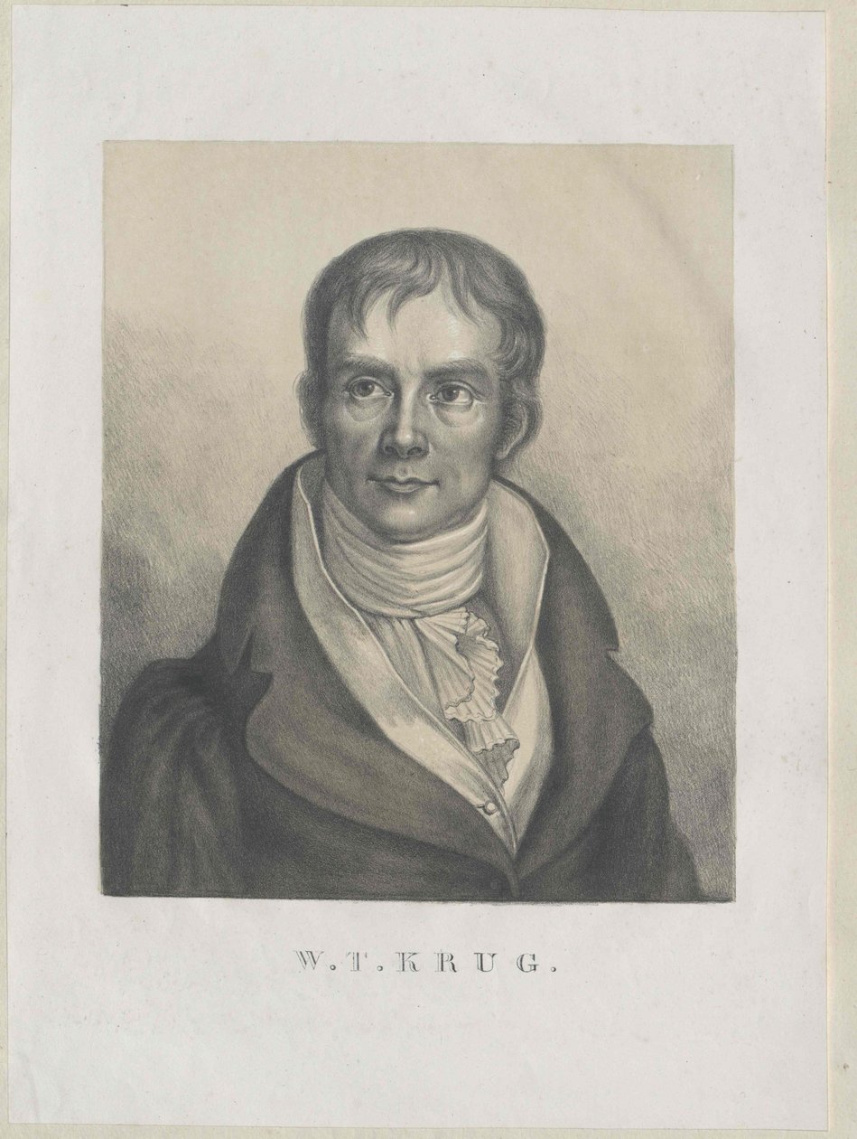 Wilhelm Traugott Krug af Artist Unknown