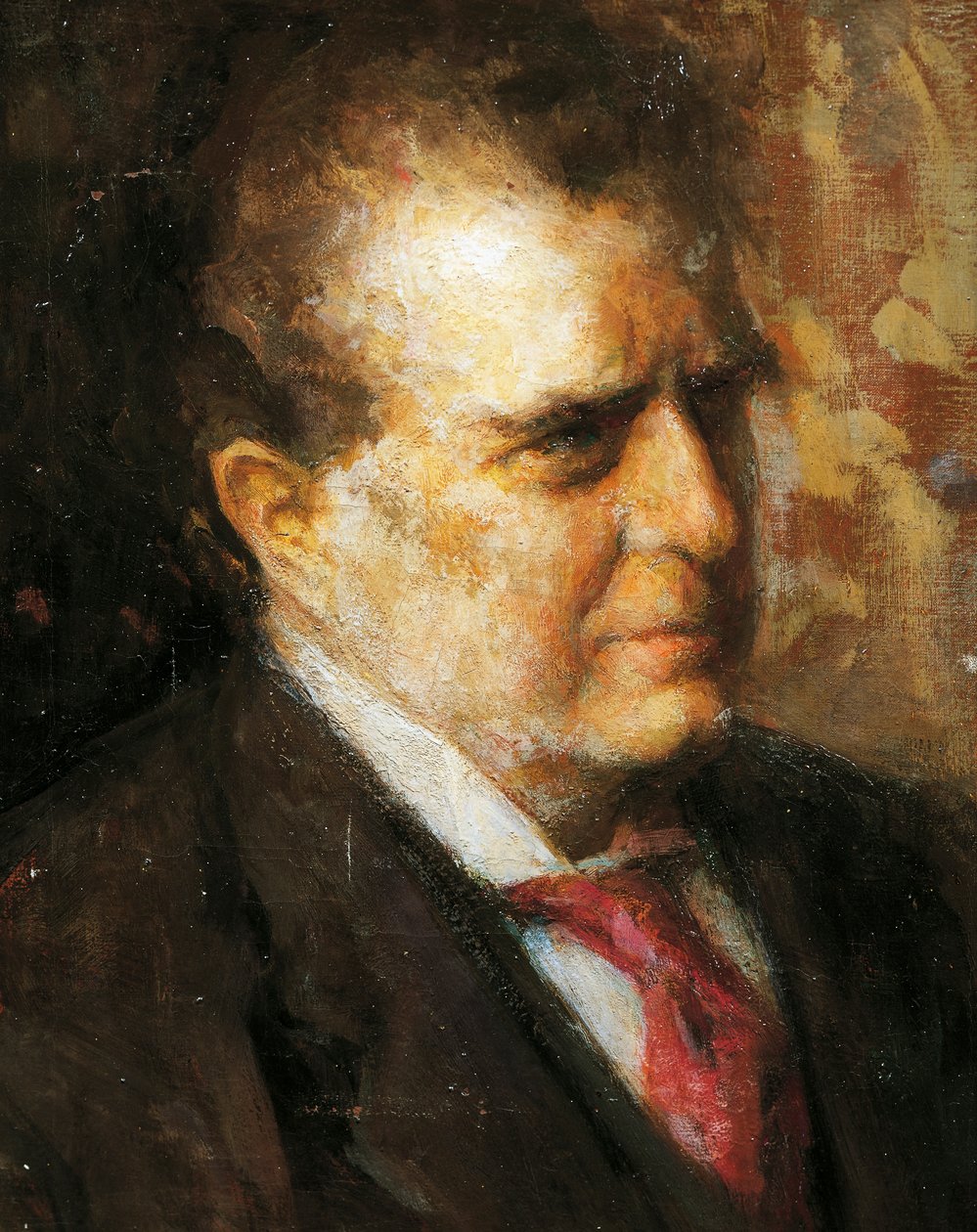 Portræt af Pietro Mascagni (Livorno af Arturo Rietti