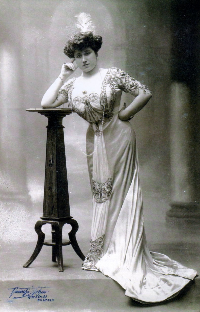 Sopranen Maria Farneti af Arturo Varischi