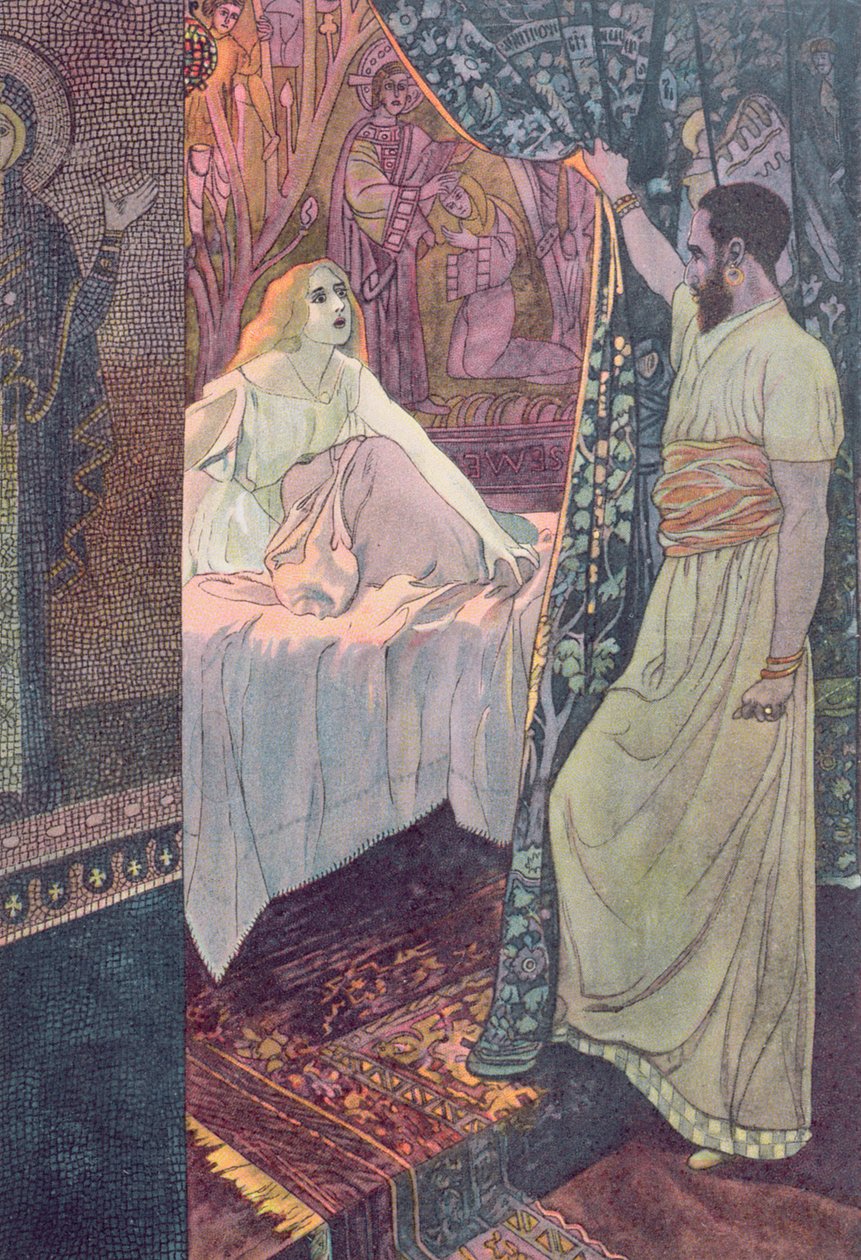 Othello and Desdemona, scene fra 