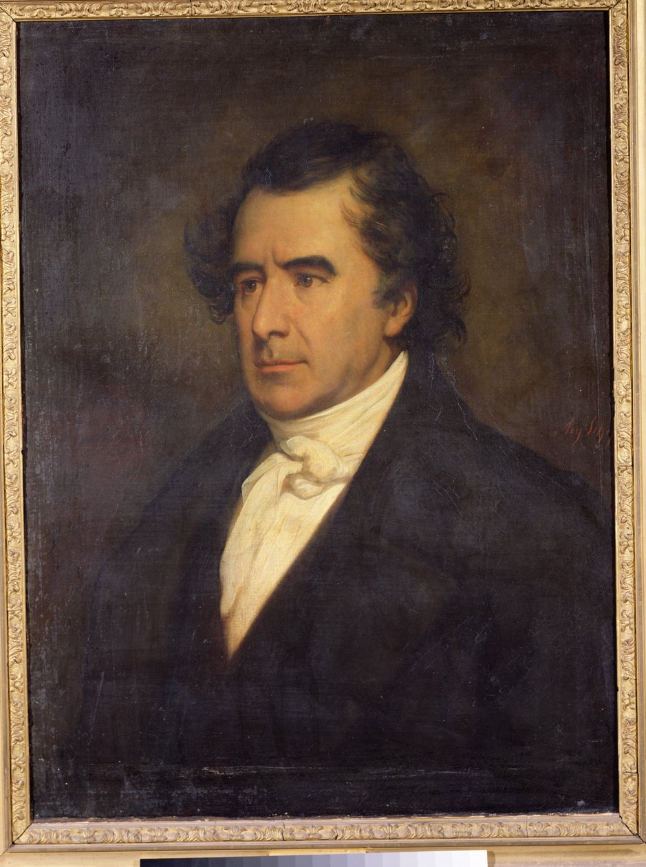 Portræt af Dominique Francois Jean Arago (1786-1853) 1842 af Ary Scheffer