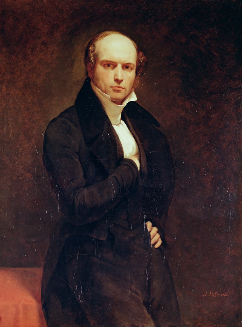 Portræt af Odilon Barrot (1791-1873) af Ary Scheffer