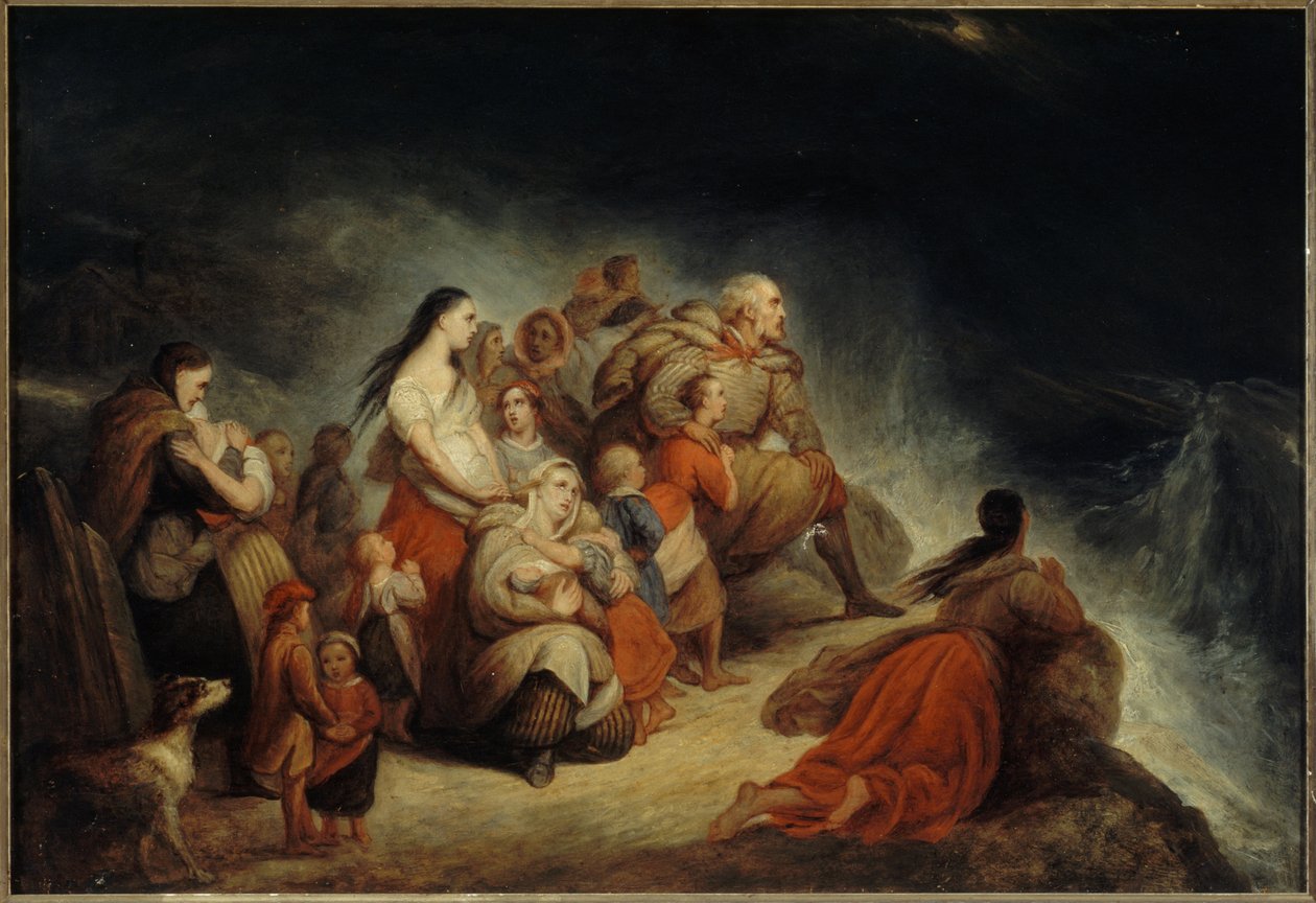 Stormen af Ary Scheffer