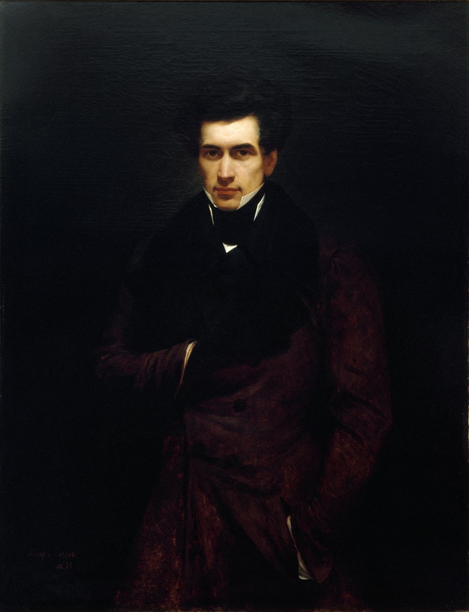 Portræt af Armand Carrel 1800-1836, 1833. af Ary Scheffer