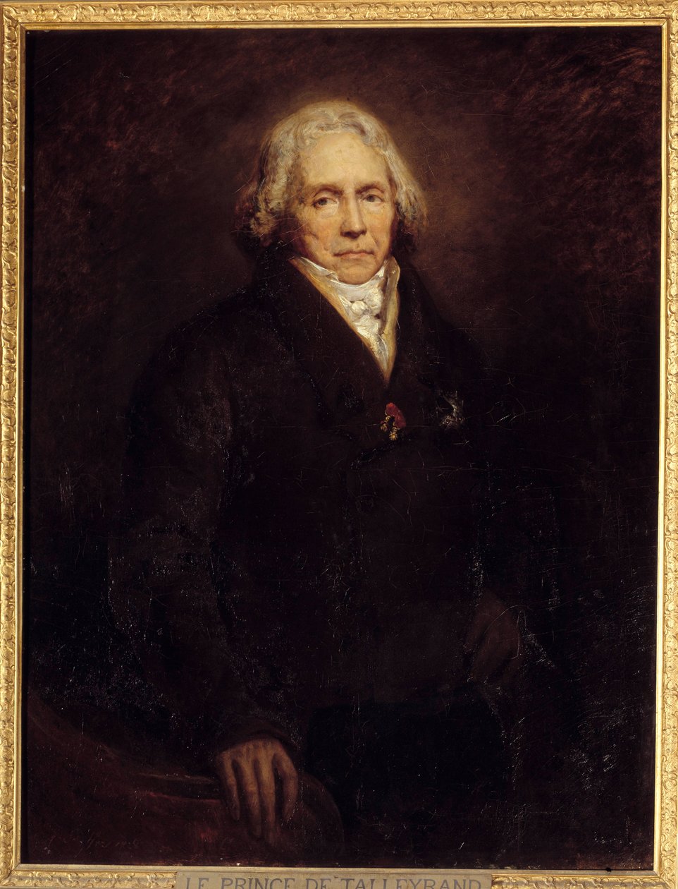 Portræt af den franske politiker Charles Maurice de Talleyrand Perigord (eller Talleyrand-Perigord af Ary Scheffer
