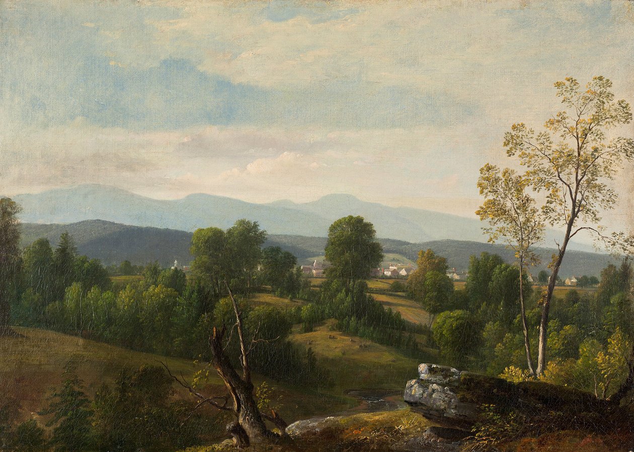 En udsigt over dalen af Asher Brown Durand