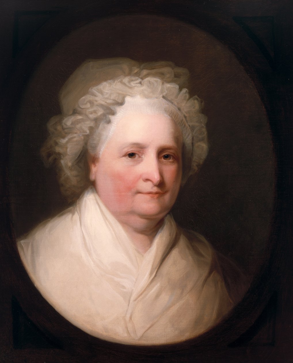 Portræt af fru George Washington, 1835 (se 149688 for par) af Asher Brown Durand