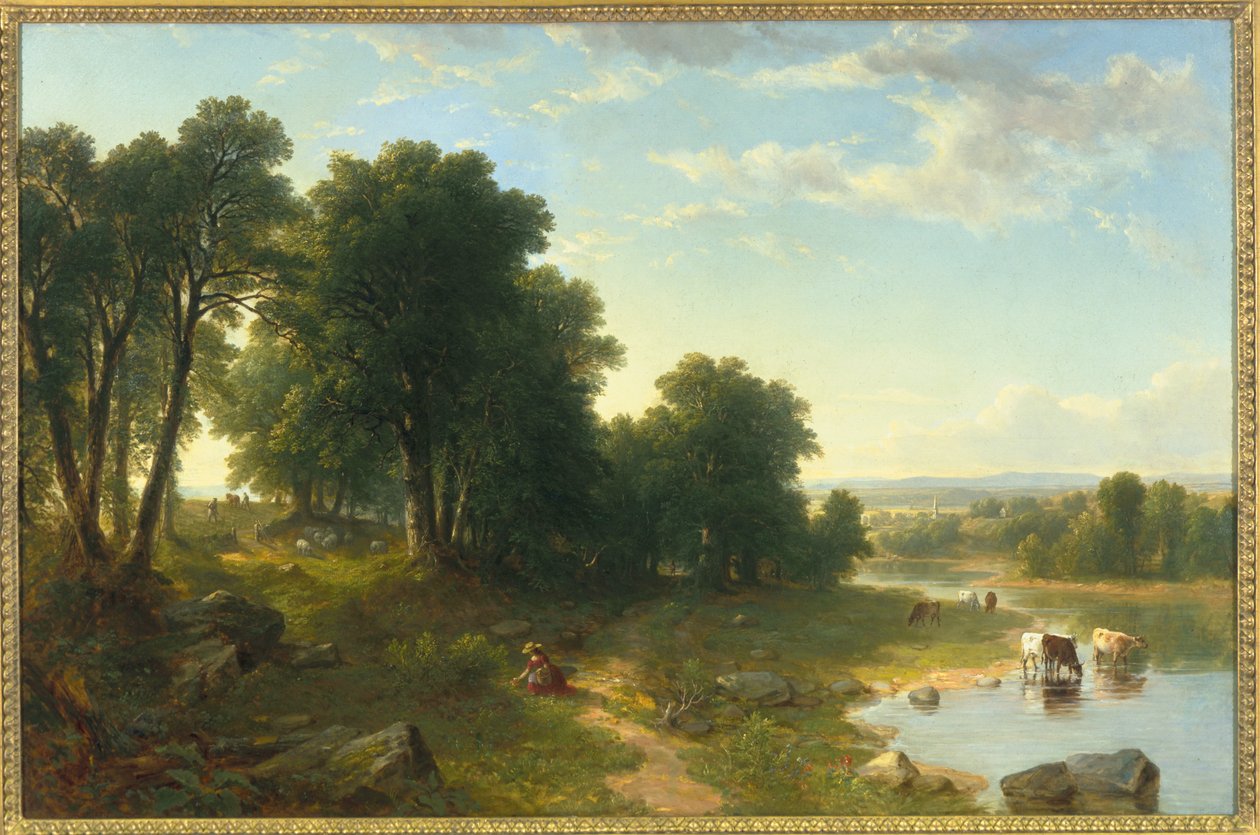 Jordbær, 1854 af Asher Brown Durand