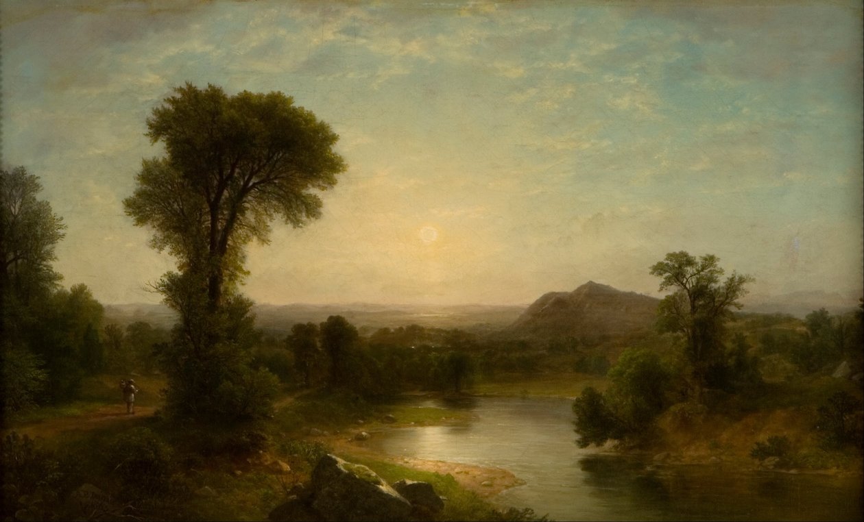 Catskill -dalen af Asher Brown Durand