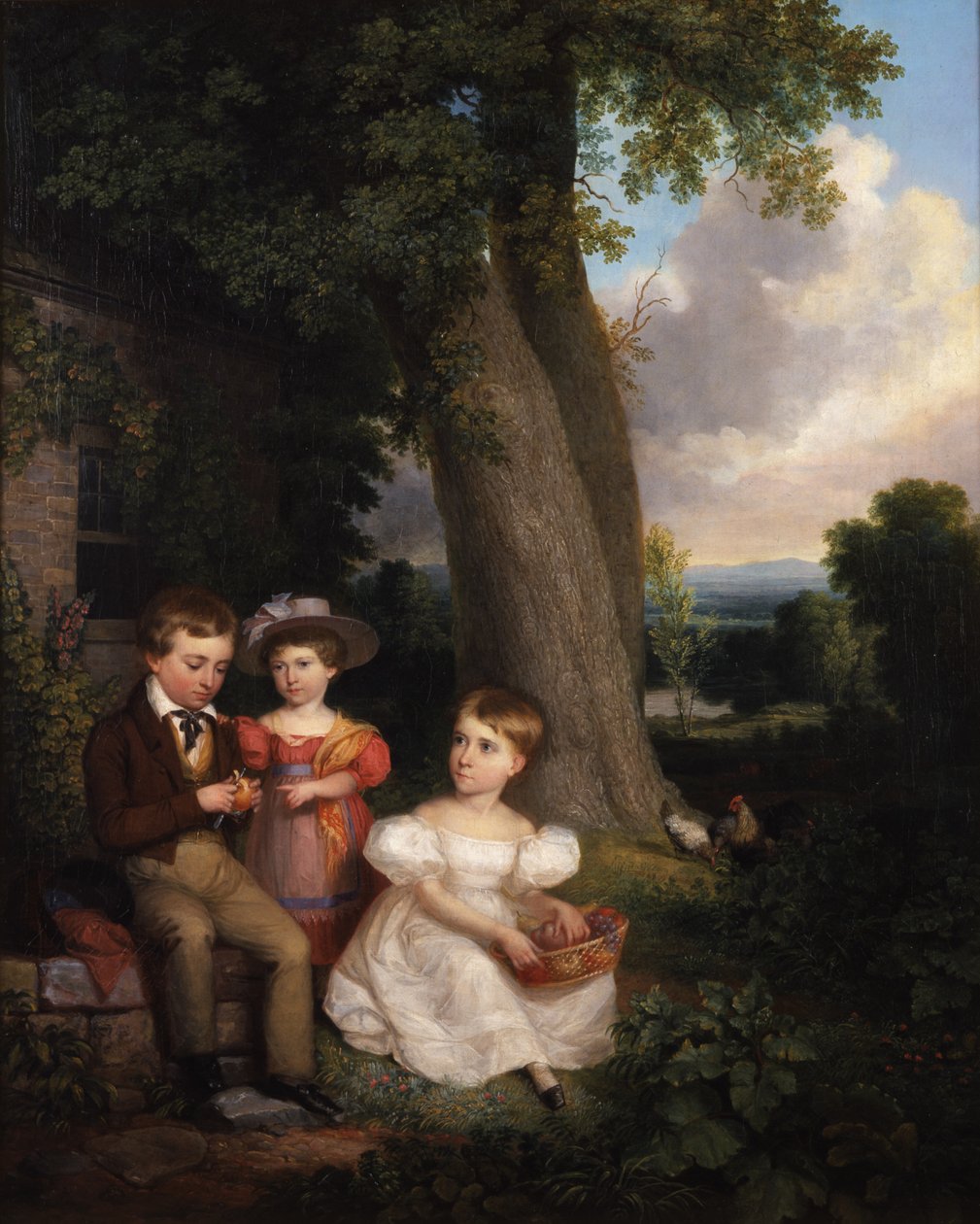 Durand-børnene, 1832 af Asher Brown Durand