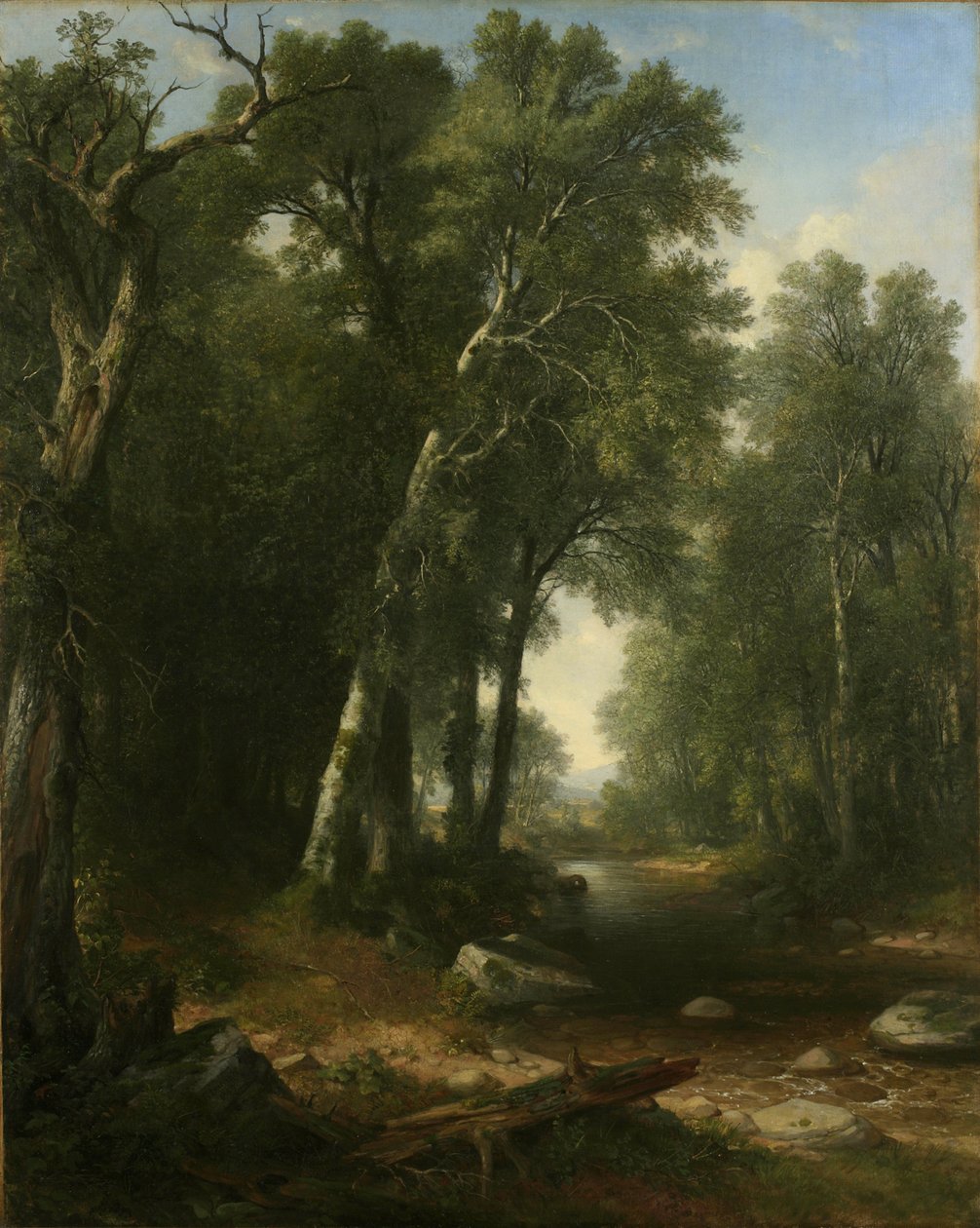 Woodland Brook, 1859 af Asher Brown Durand