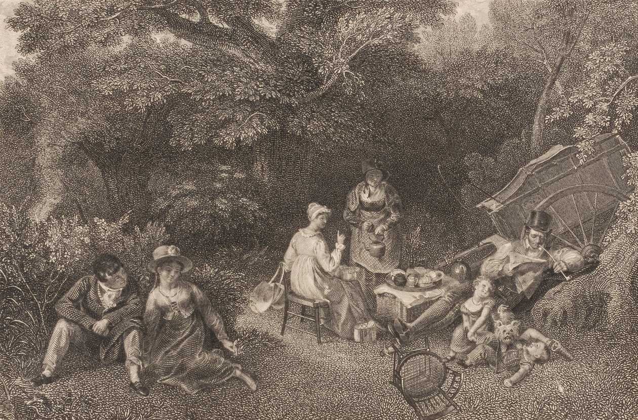 Uden titel (picnic) af Asher B. Durand