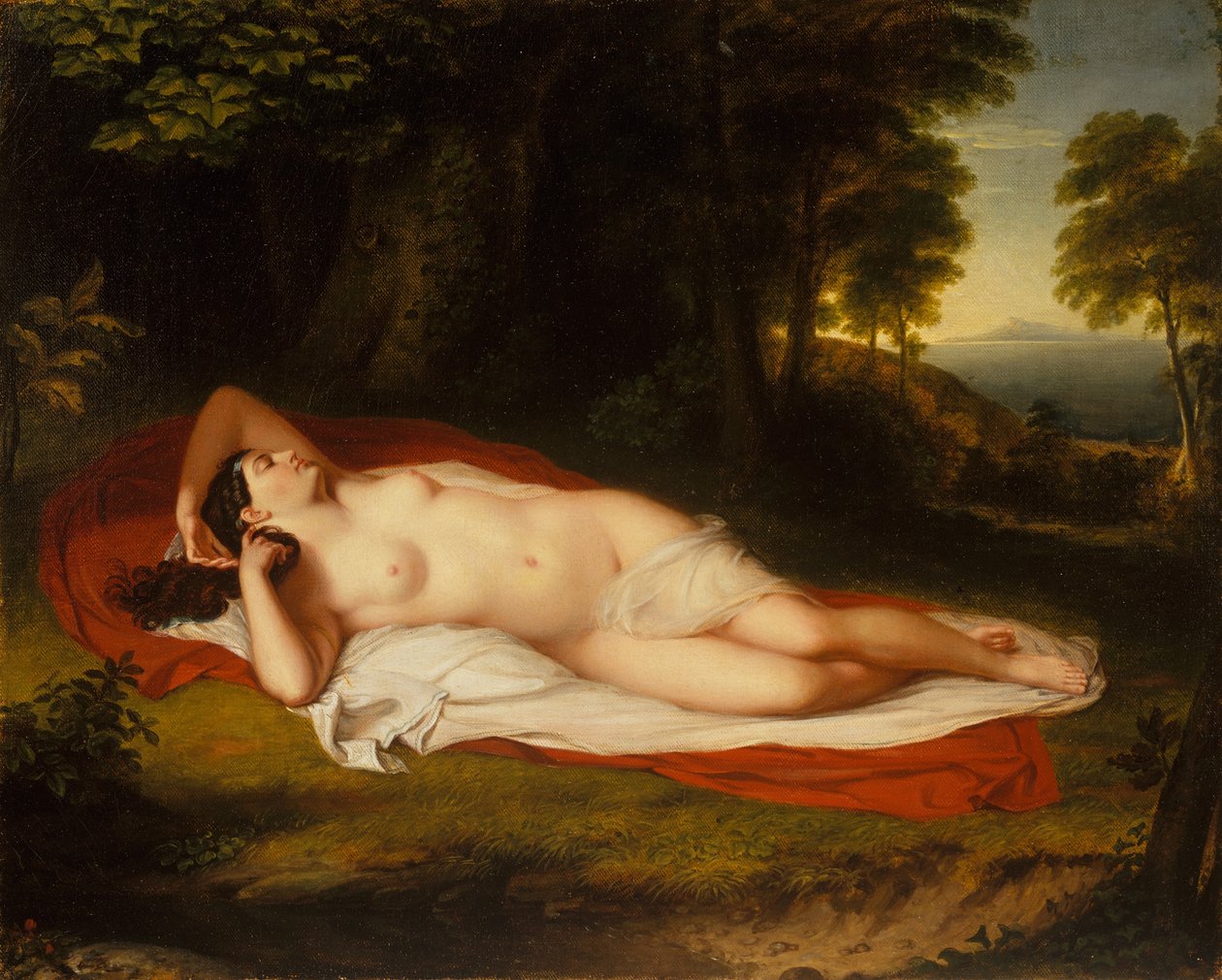 Ariadne, ca. 1831-35. af Asher Brown Durand