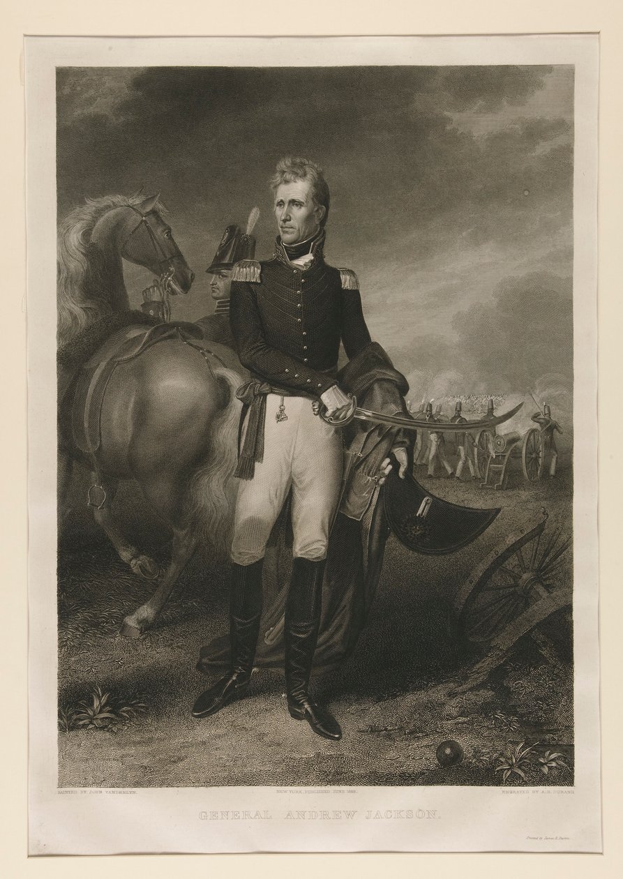 General Andrew Jackson af Asher Brown Durand