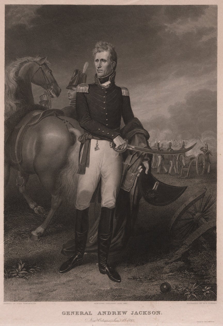 General Andrew Jackson af Asher Brown Durand
