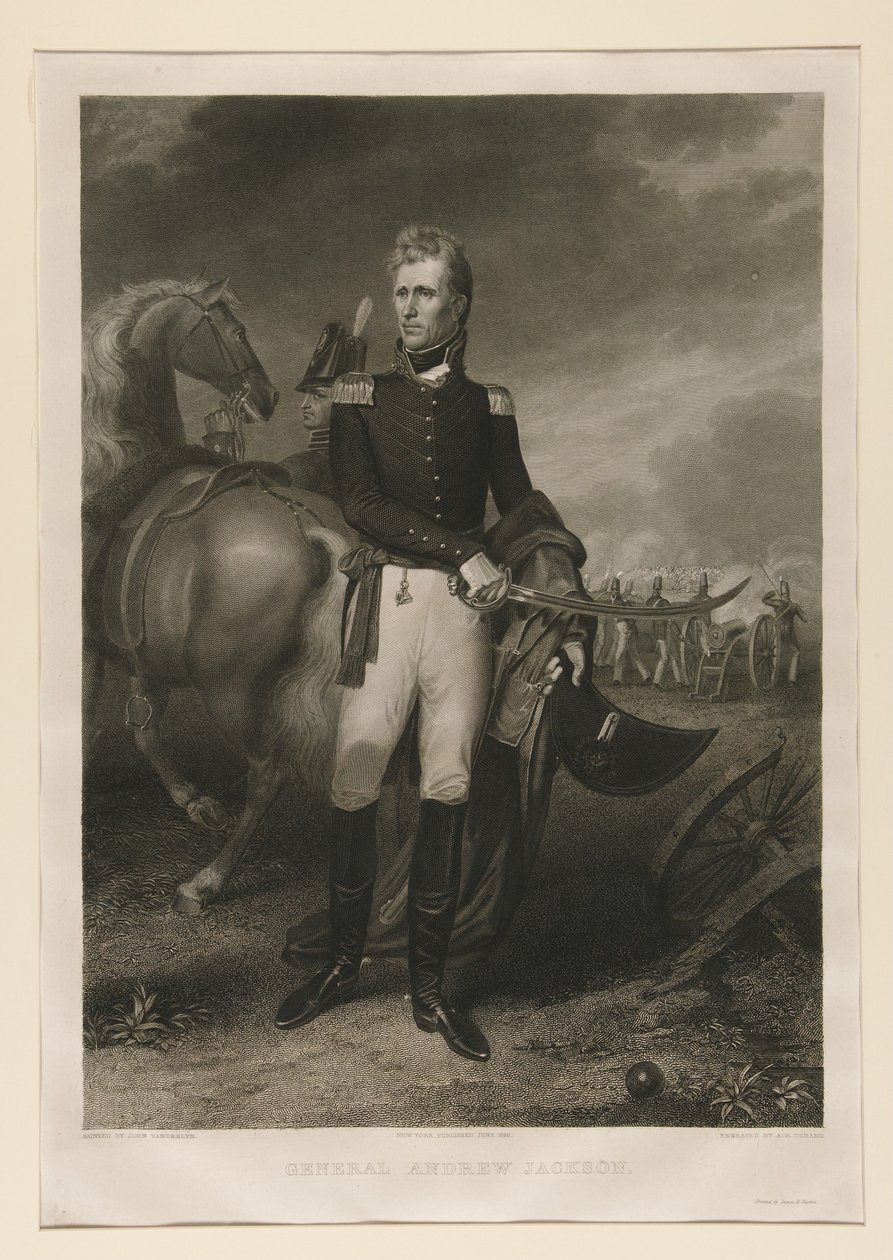 General Andrew Jackson af Asher Brown Durand